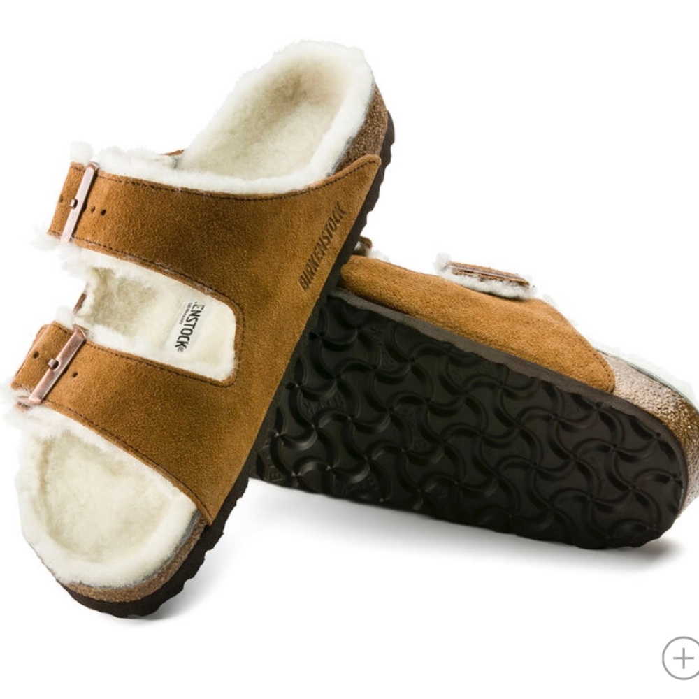 Arizona Shearling - Suede Leather